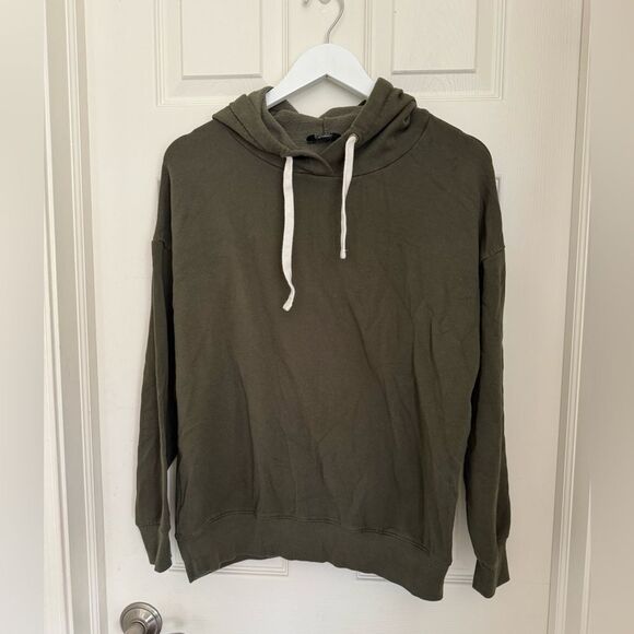 Army green size small hooded sweatshirt - Picture 1 of 4